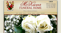 Desktop Screenshot of mckieverfuneralhome.com